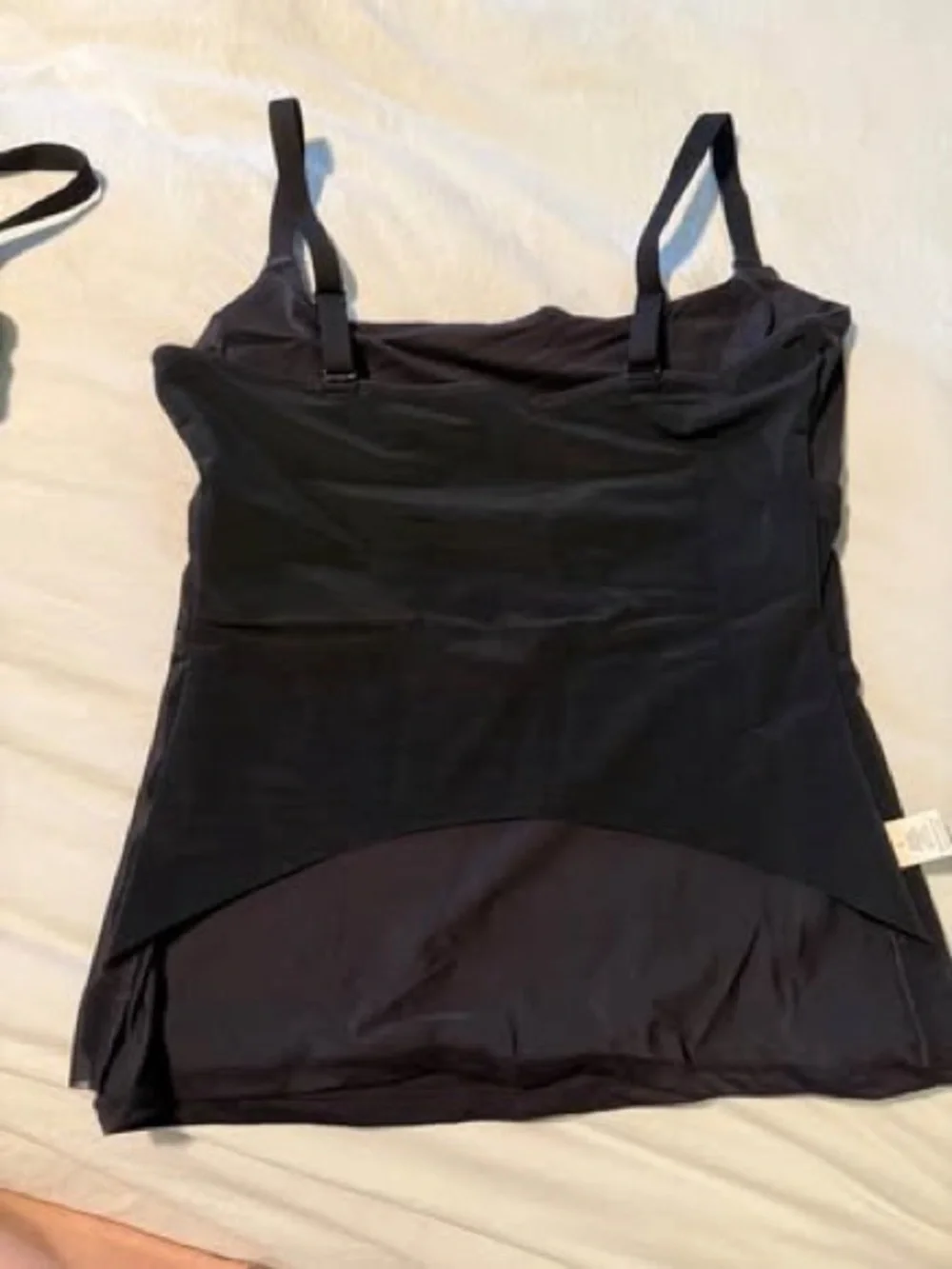 2 Feelingirl smoothing tank tops with adjustable straps and insert bra
